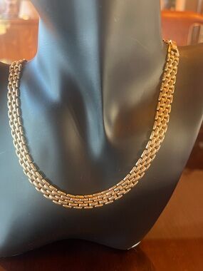 Gold Multi-Strand Chain Necklace - Women's Jewelry